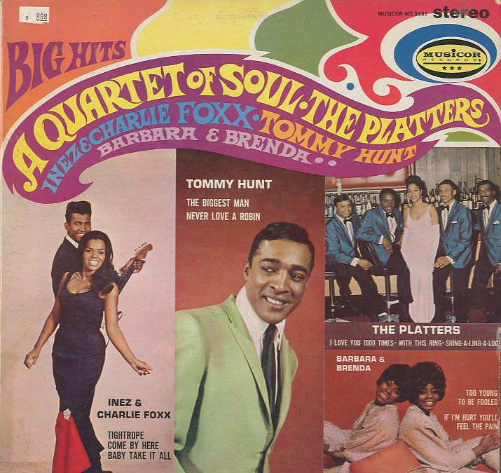 Albumcover Various R&B-Artists - A Quartett of Soul